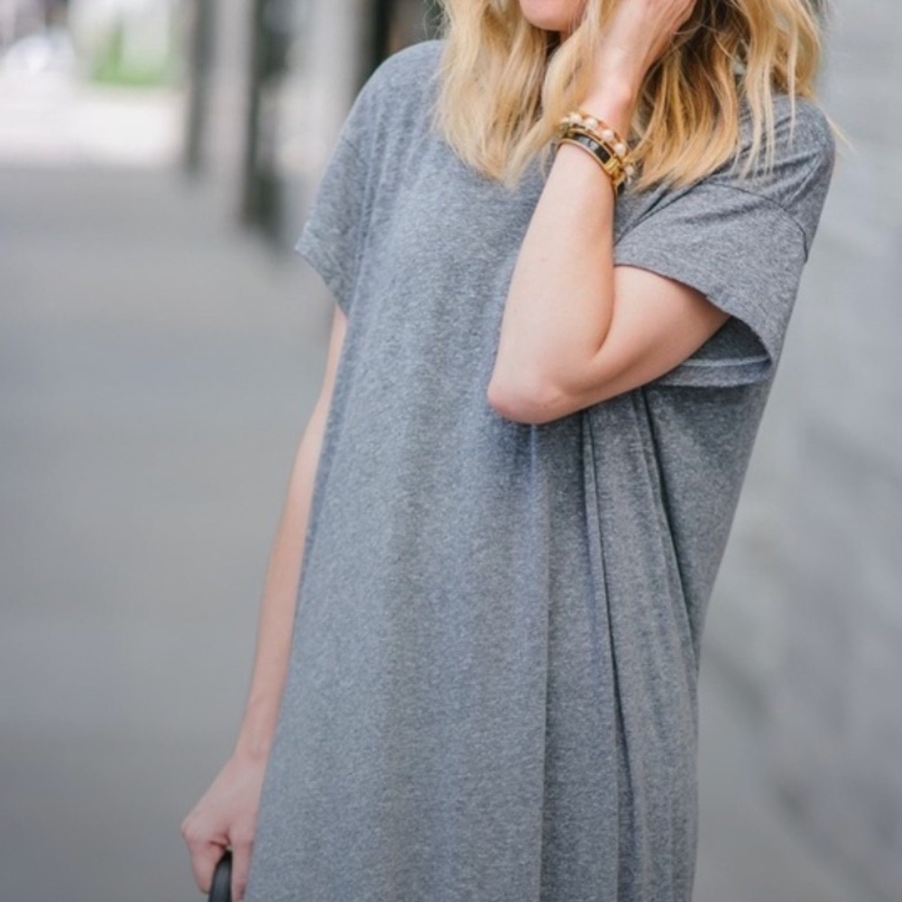 NWT The Great Tee T Shirt Dress Size XS FLAWED